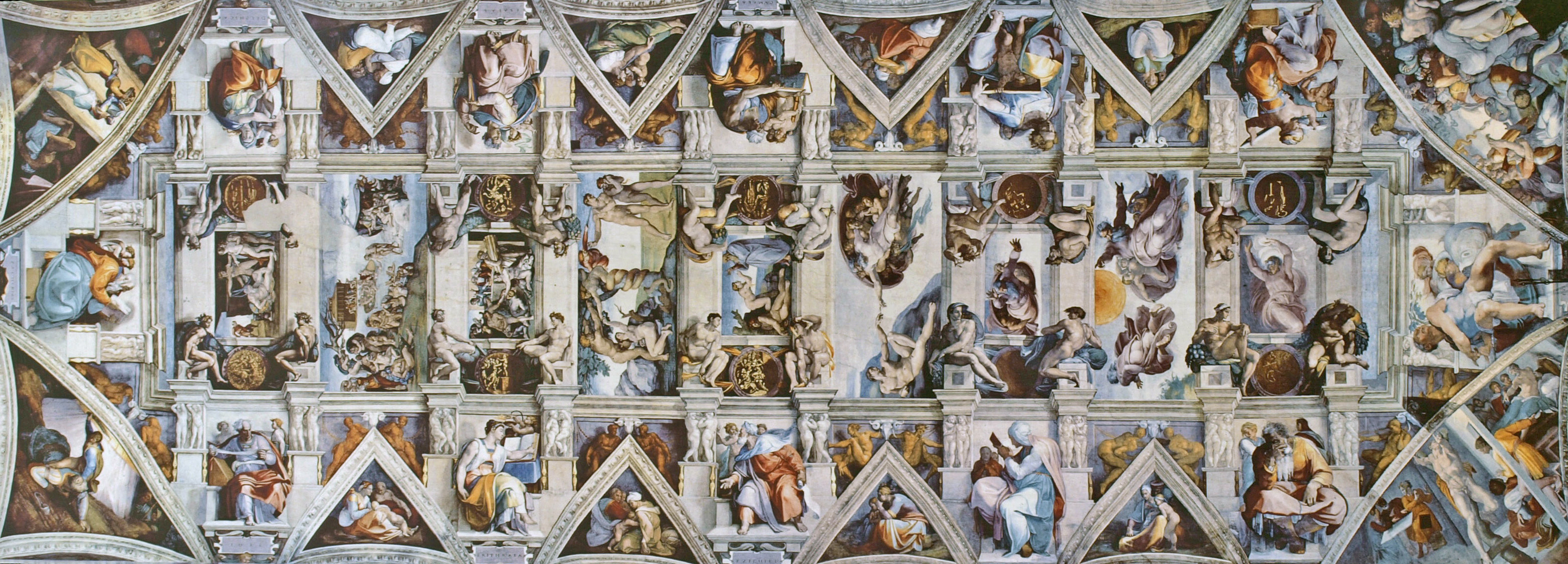 Michelangelo | Sistine Chapel ceiling (1508-1512) | fresco.