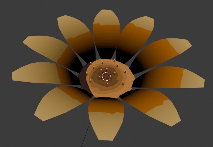 Flower assembly step 1