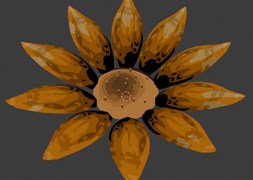 Flower assembly step 3