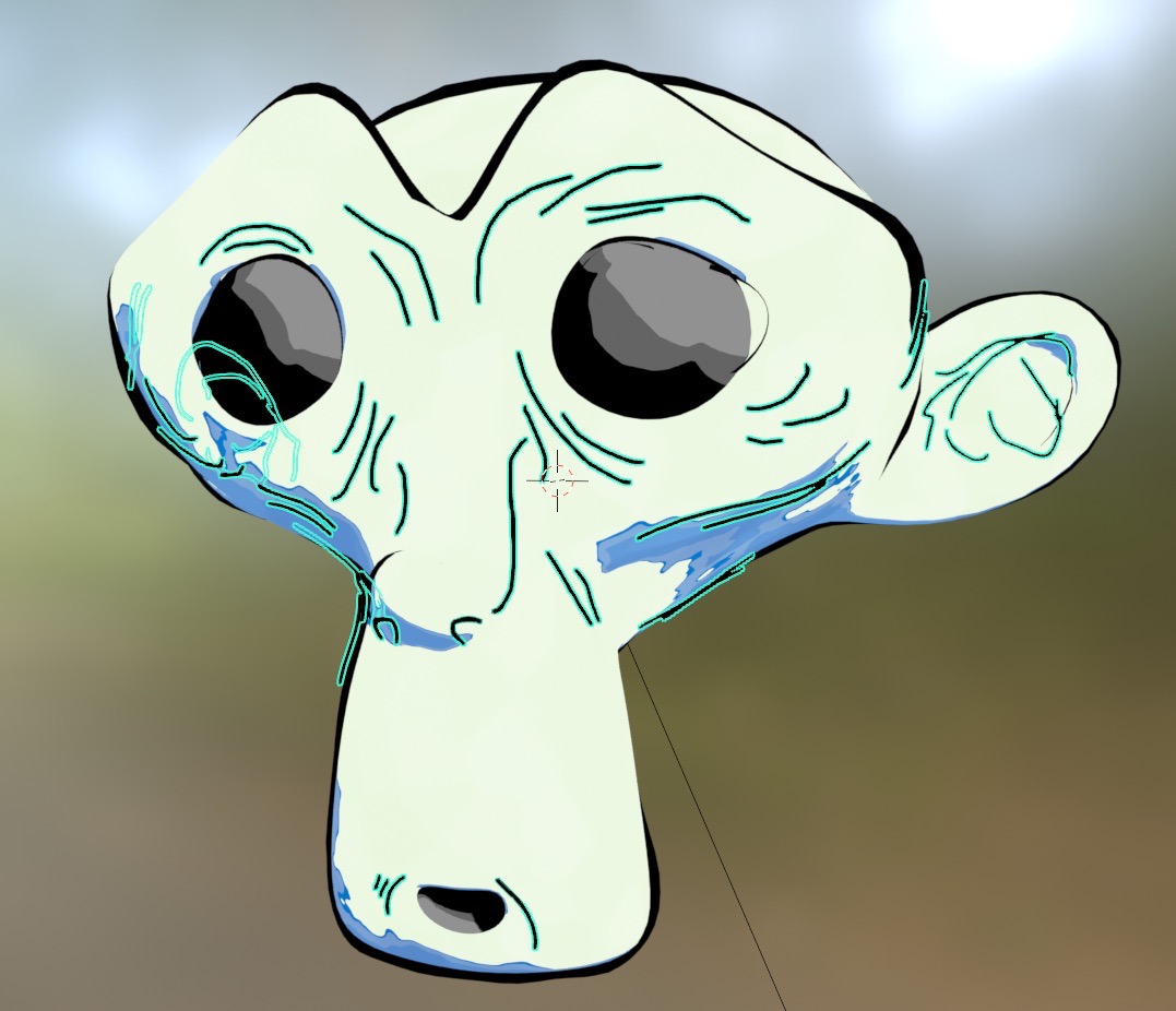 Geometry Nodes modifier added to Grease Pencil object