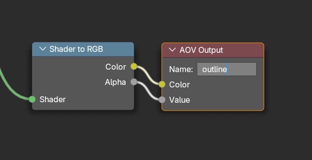 Additional outline nodes added