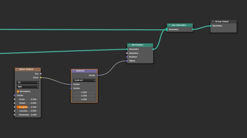 Outline enhancement node group added
