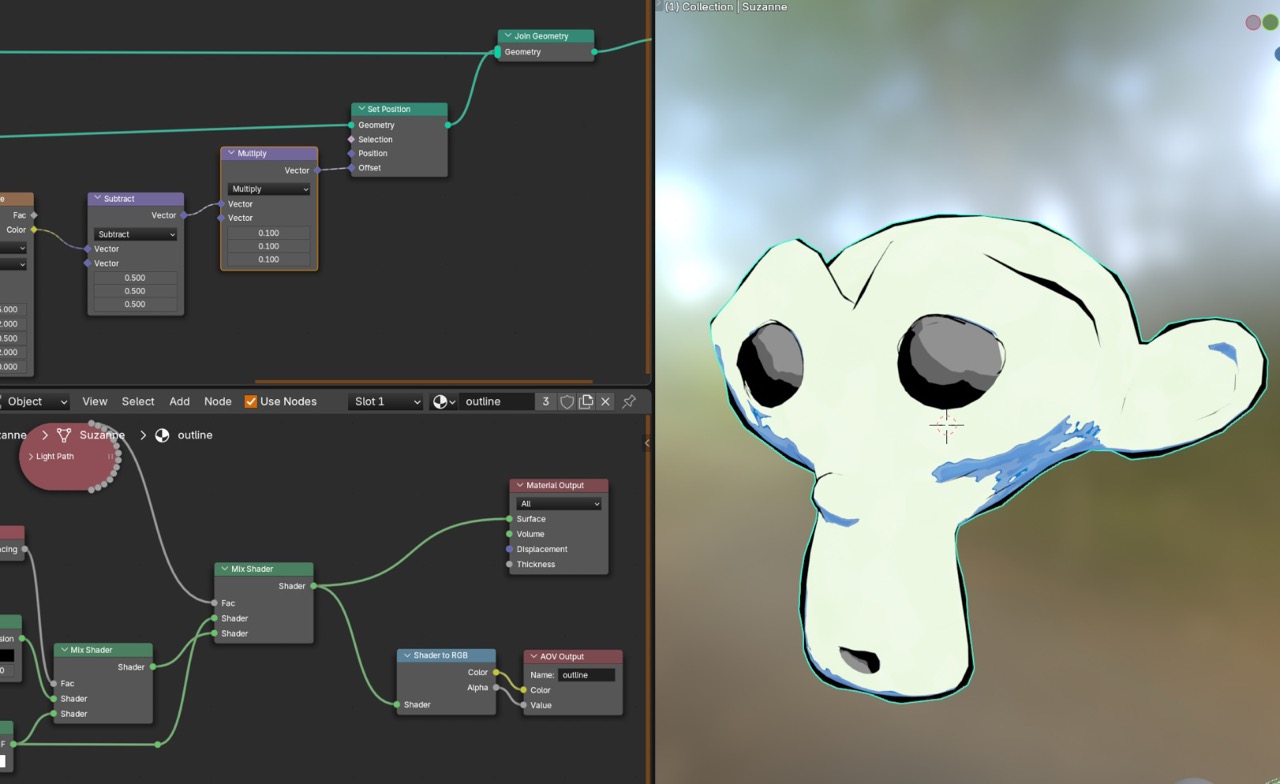 Multiply node added and tuned down