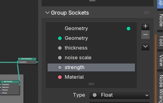 More parameters exposed to the UI
