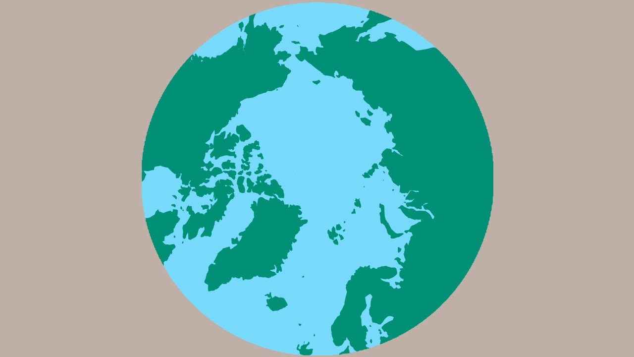 Base globe plate with land/sea silhouettes.
