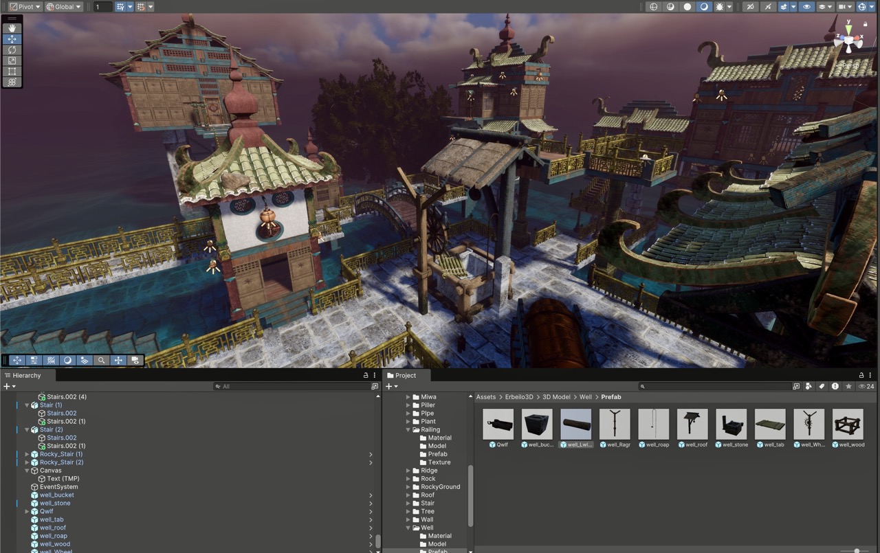 Enhancing composition and broadening the scene.