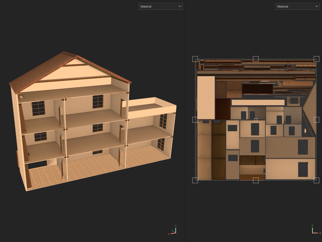 Final material pass ready for Unity