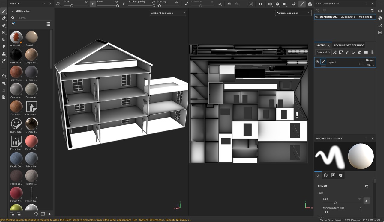 Baking issue found and corrected (overlapping shells)