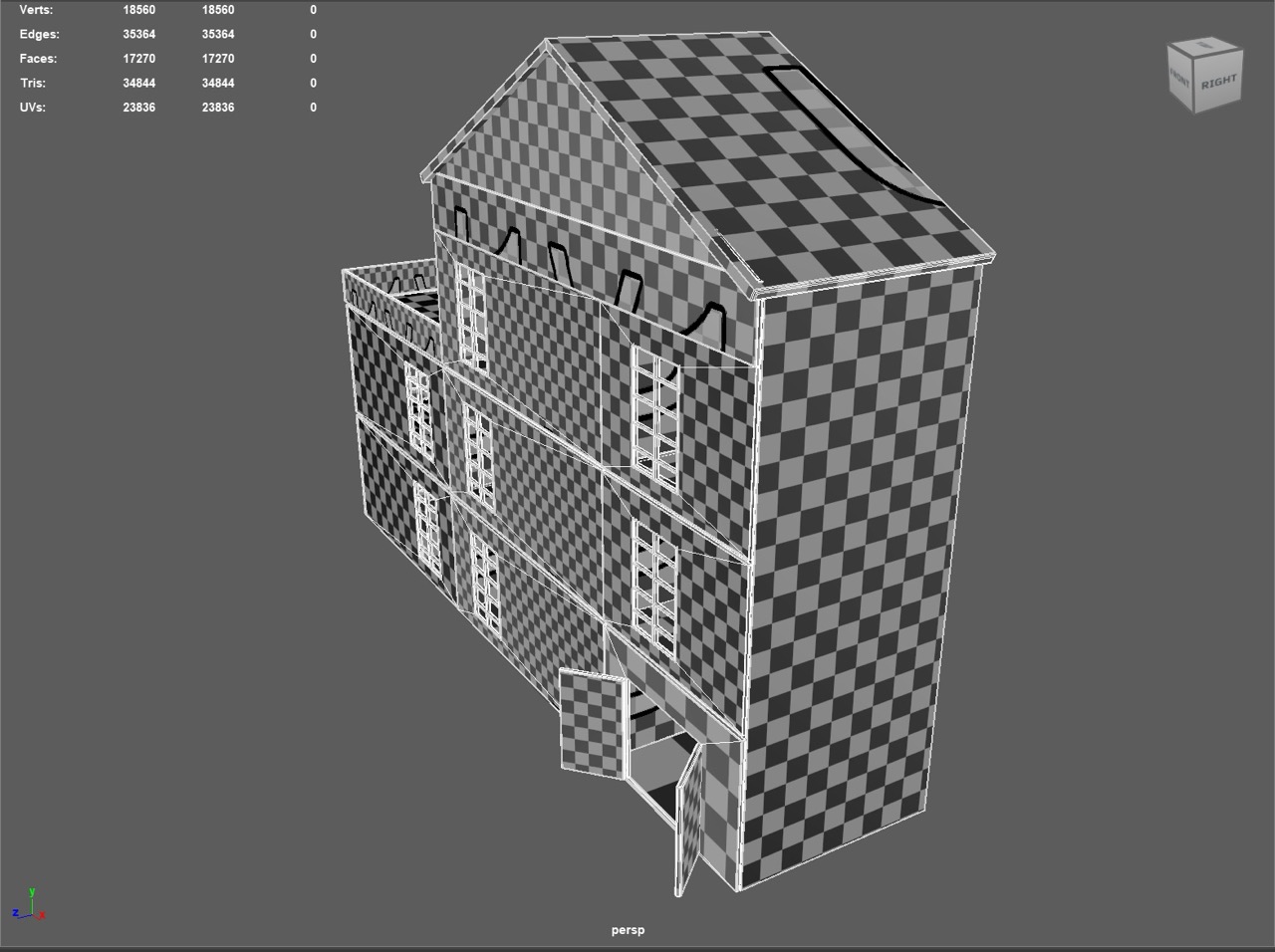 Global checkerboard pass to validate density