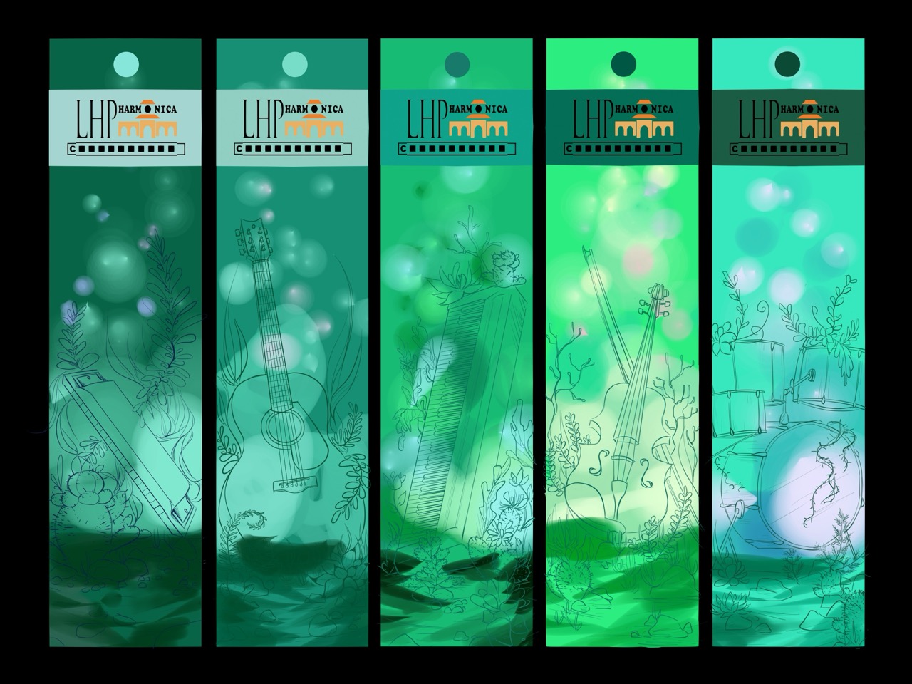 Refined backgrounds.